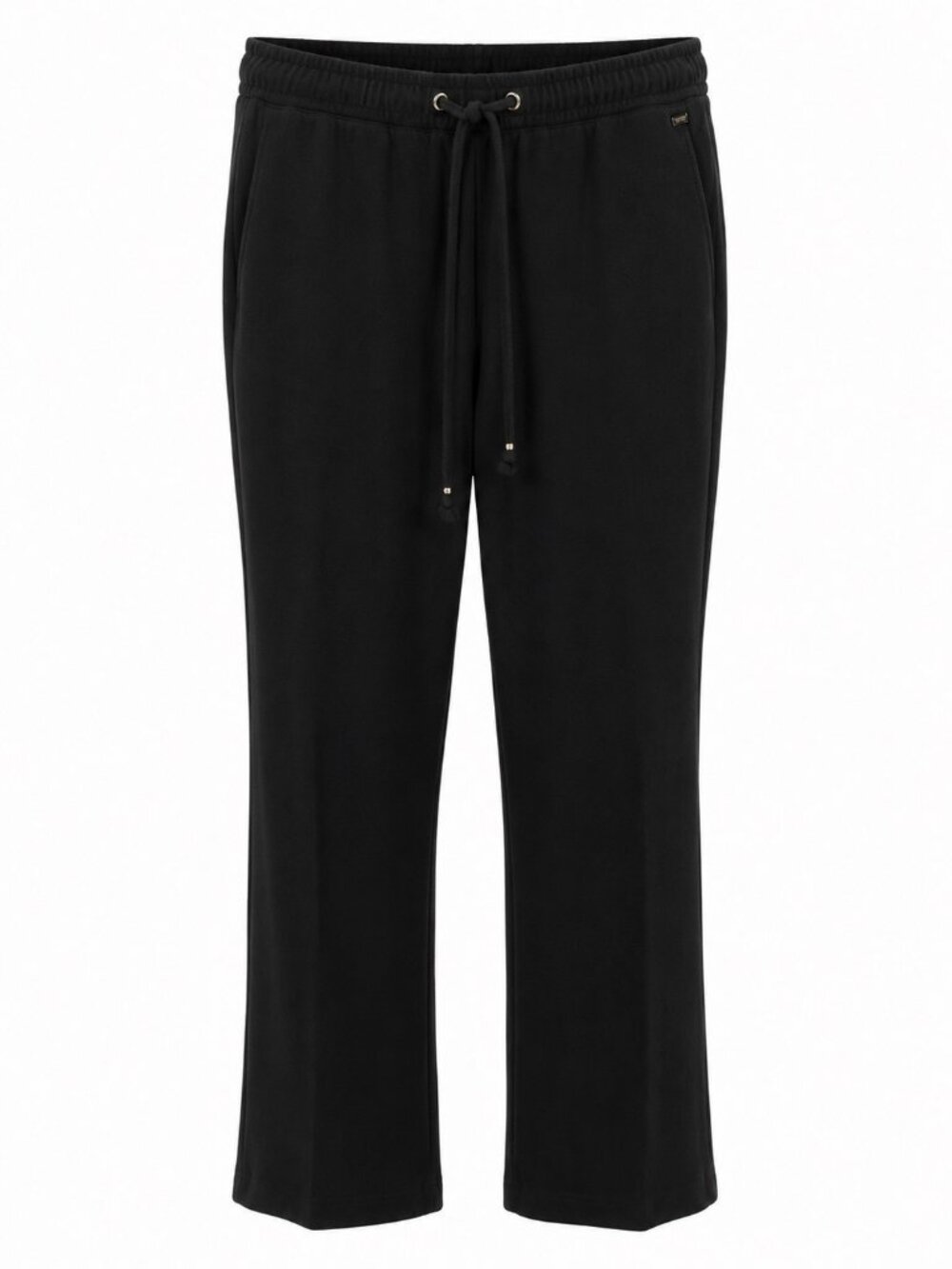 St. John Sport Black Knit Elastic Waist Pants Women's Size M